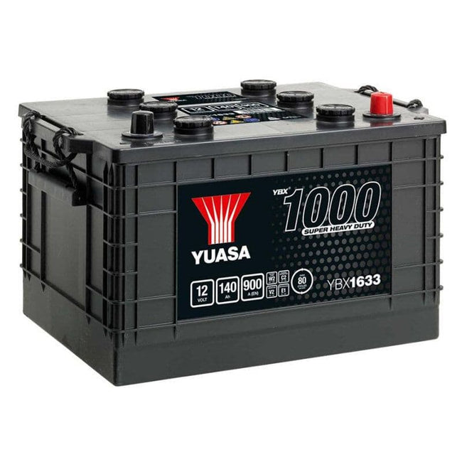 633HD 12V 140Ah 900A Yuasa Cargo Heavy Duty Battery YBX1633