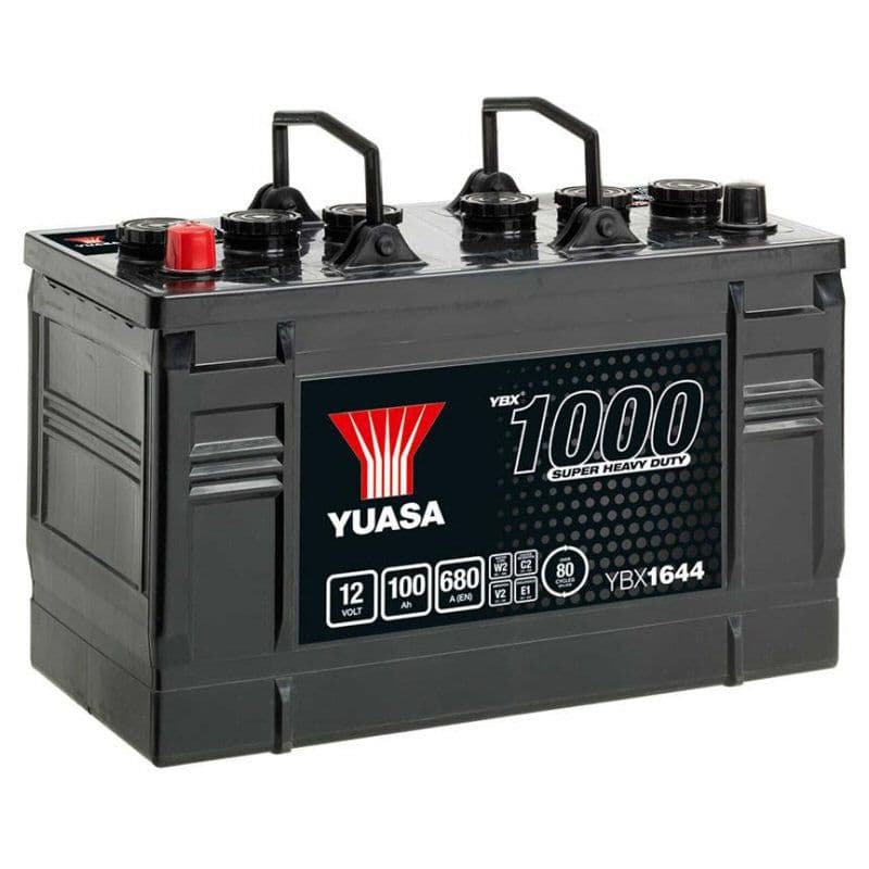 644HD 12V 100Ah 680A Yuasa Cargo Heavy Duty Battery YBX1644 ...