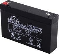 6v 7Ah VRLA Sealed Lead Acid Leoch Battery