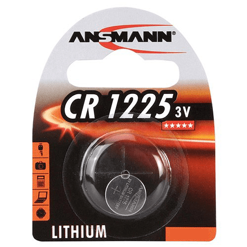 Ansmann CR1225 Lithium Coin Cell Battery (1 Pack)