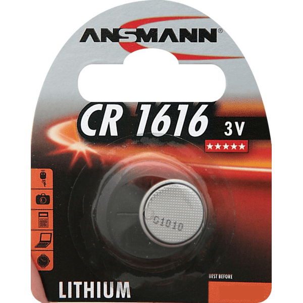 Ansmann CR1616 L28 Lithium Coin Cell Battery (1 pack)