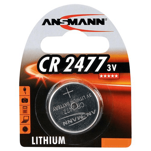 Ansmann CR2477 Lithium Coin Cell Battery (1 Pack)