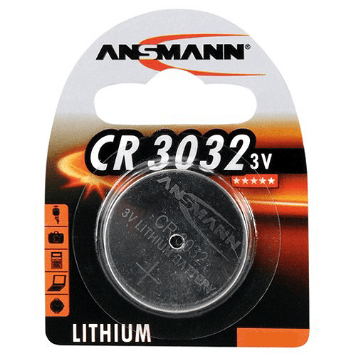 Ansmann CR3032 Lithium Coin Cell Battery (1 Pack)