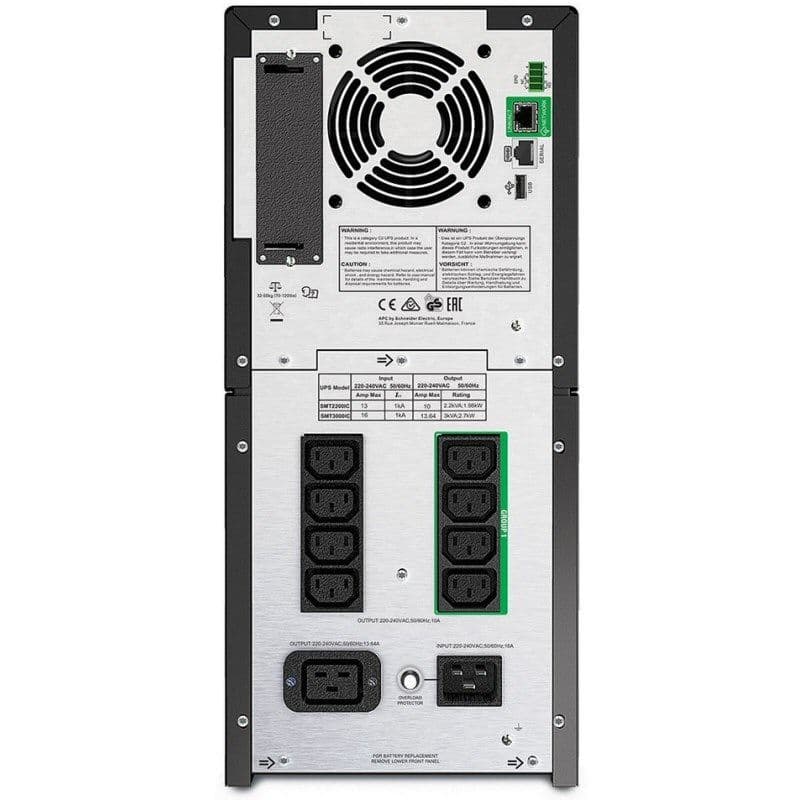 APC SMT3000IC Smart-UPS 3000VA LCD 230V with SmartConnect