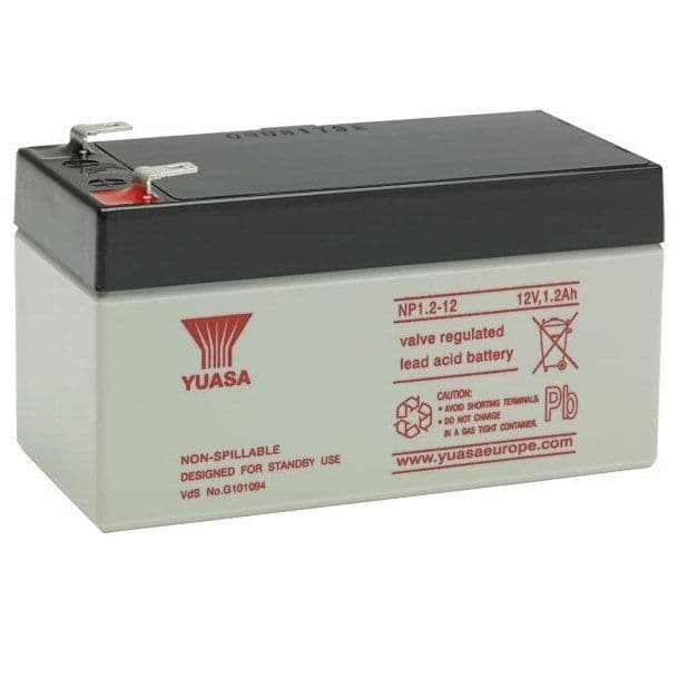 Bulk Box of 20 NP1.2-12 Yuasa 1.2Ah 12v Battery