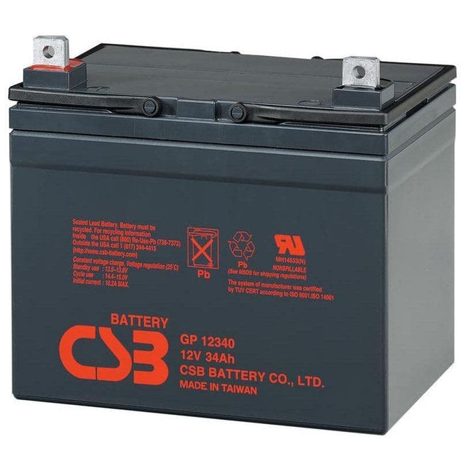 CSB GP12340 battery 12V 34Ah