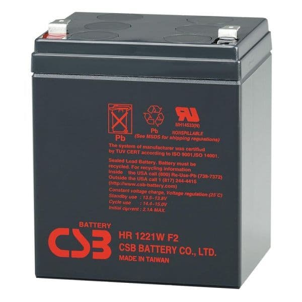 CSB HR1221W F2 Battery 12v 21W