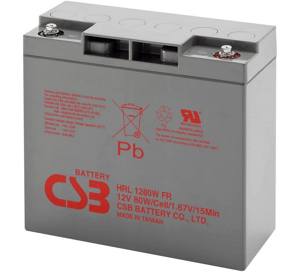 CSB HRL1280W battery 12V 80W