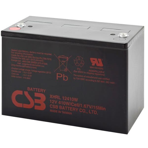 CSB XHRL12410W Battery