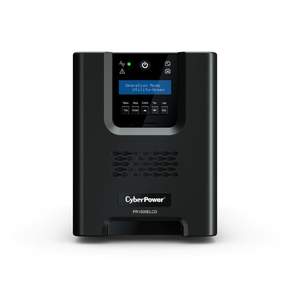 CyberPower Pro 1500VA Tower UPS PR1500ELCD