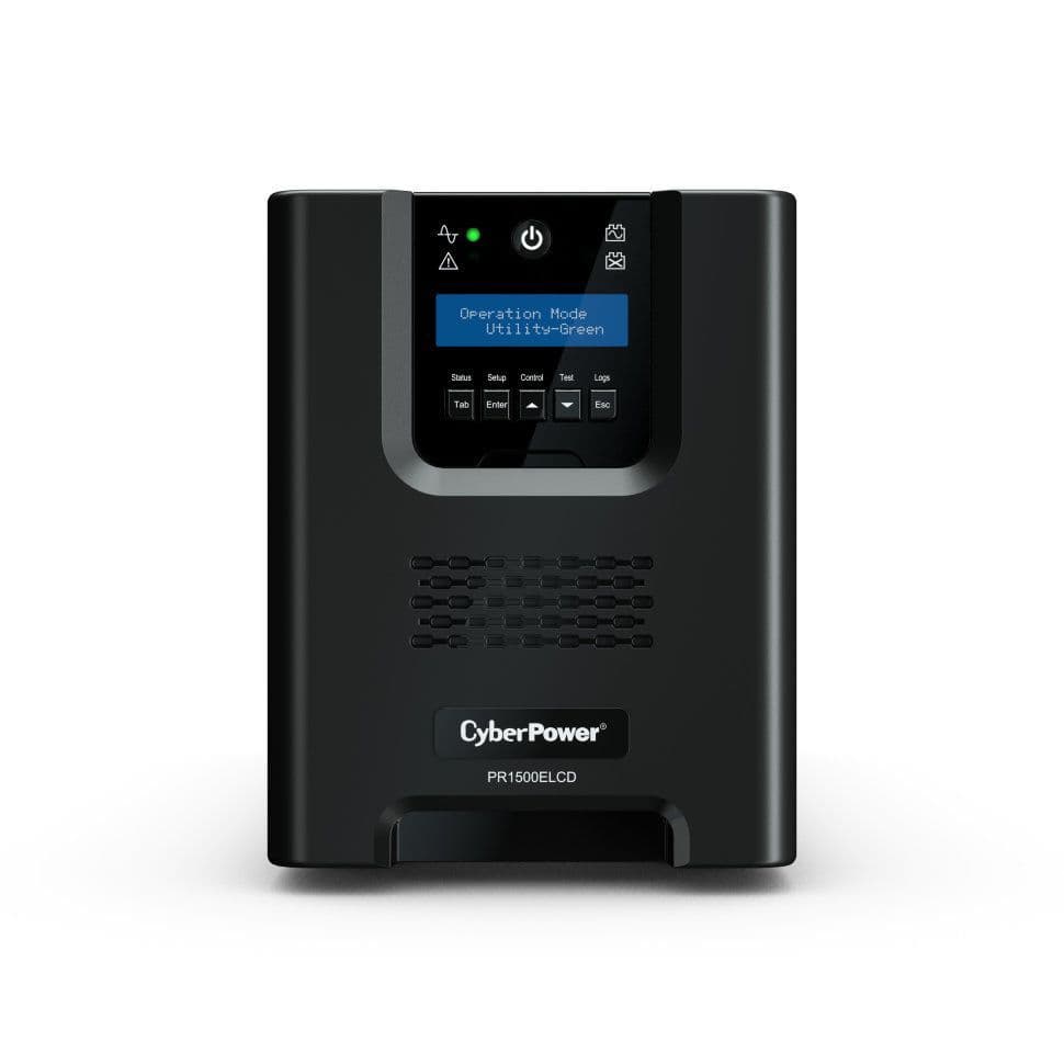 CyberPower Pro 1500VA Tower UPS PR1500ELCD