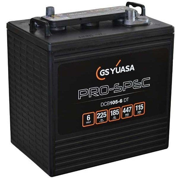 DCB105-6 (DT) Yuasa Pro-Spec Battery 6v 225Ah