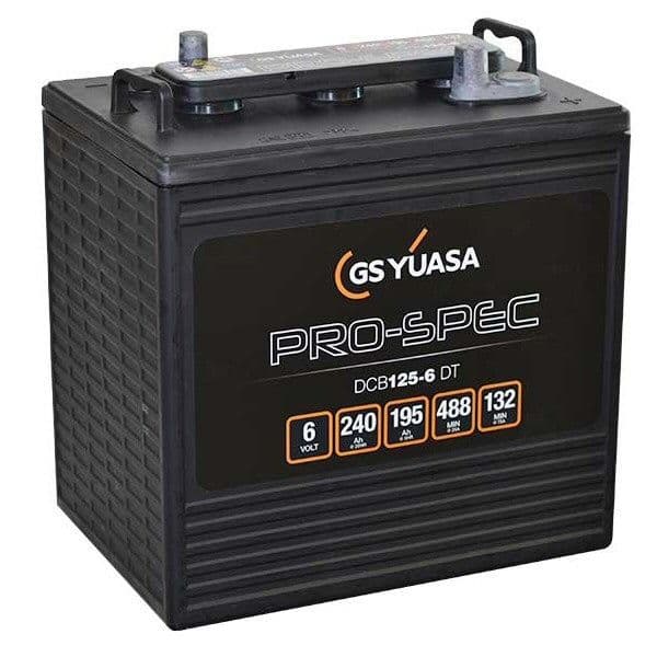 DCB125-6 (DT) Yuasa Pro-Spec Battery 6v 240Ah