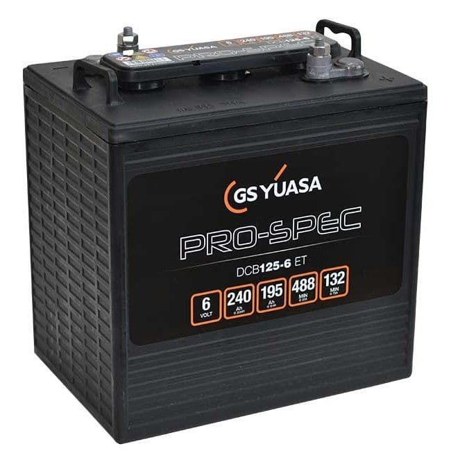 DCB125-6 (ET) Yuasa Pro-Spec Battery 6v 240Ah