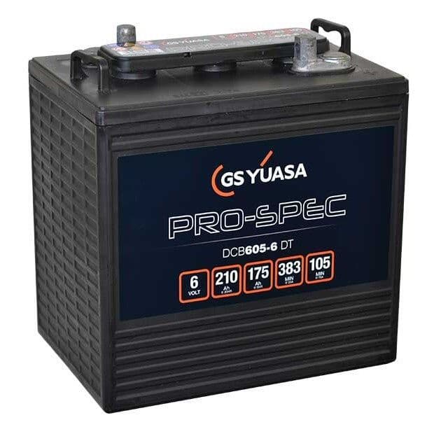 DCB605-6 (DT) Yuasa Pro-Spec Battery 6v 210Ah