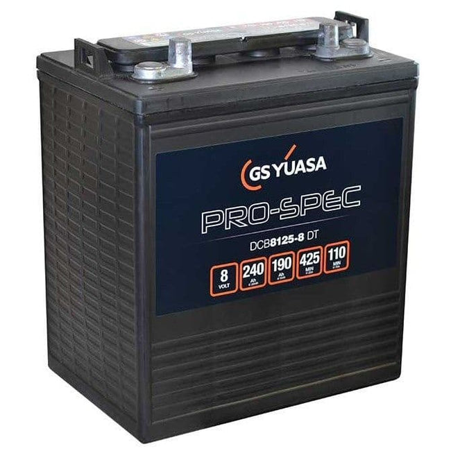 DCB8125-8 (DT) Yuasa Pro-Spec Battery 8v 240Ah