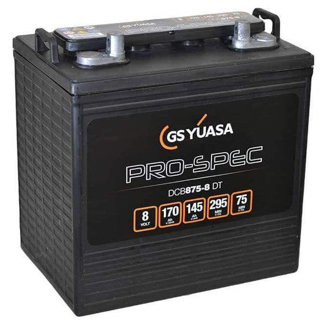 DCB875-8 (DT) Yuasa Pro-Spec Battery 8v 170Ah