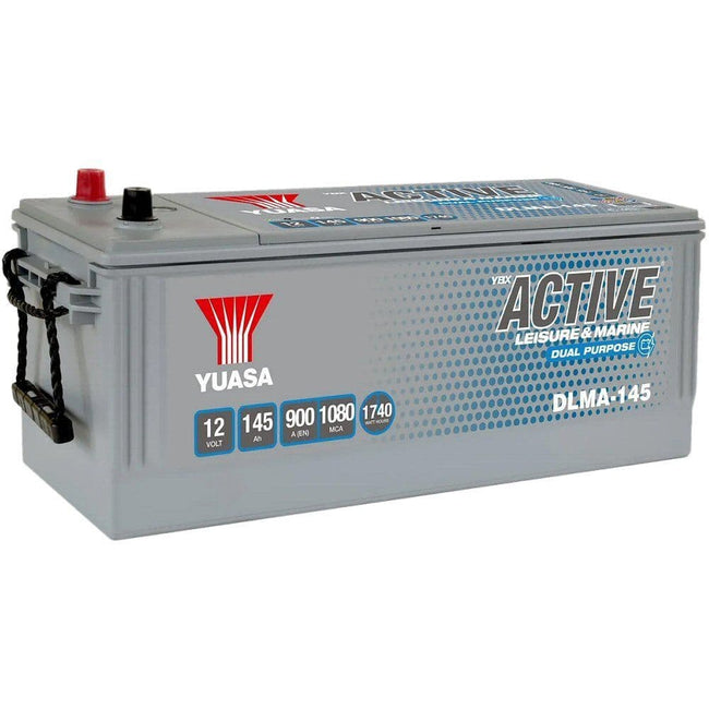 DLMA-145 Yuasa YBX Active Leisure Marine Battery 12V 145Ah 900A