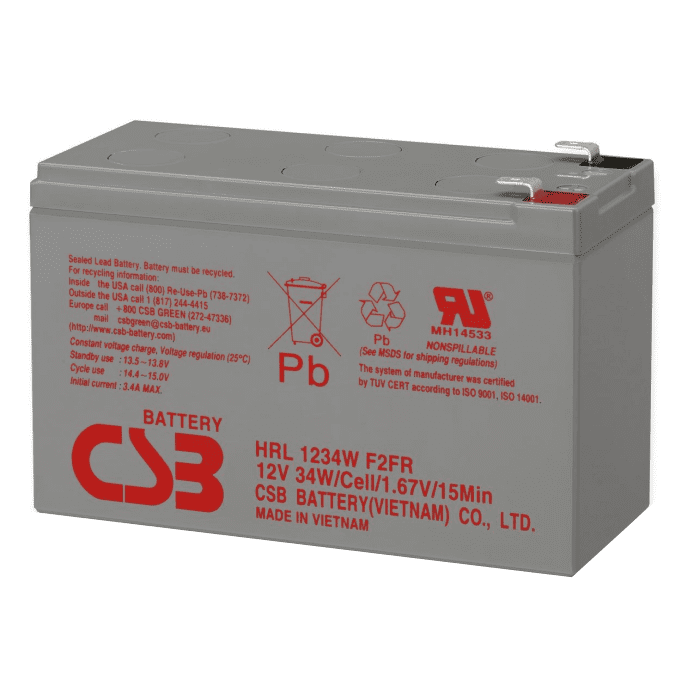 Eaton Powerware PWHR1234W2FR Battery Direct Equivalent