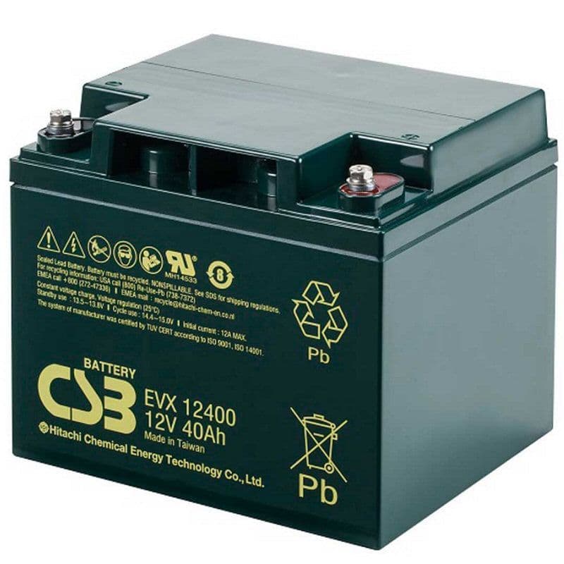 EVX12400 CSB Battery 12v 40Ah