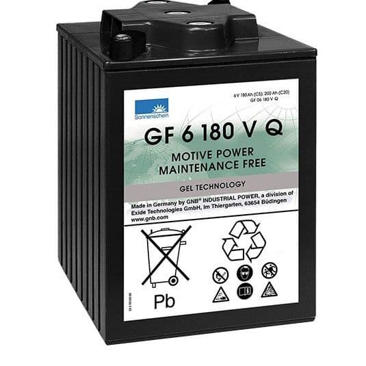GF06180VQ Sonnenschein Gel Battery 6V 200Ah