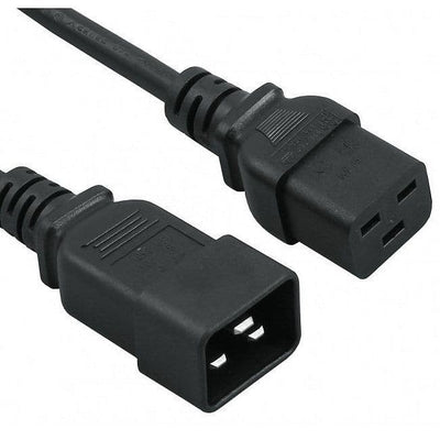IEC C20 Male - IEC C19 Female Lead Pack of 5