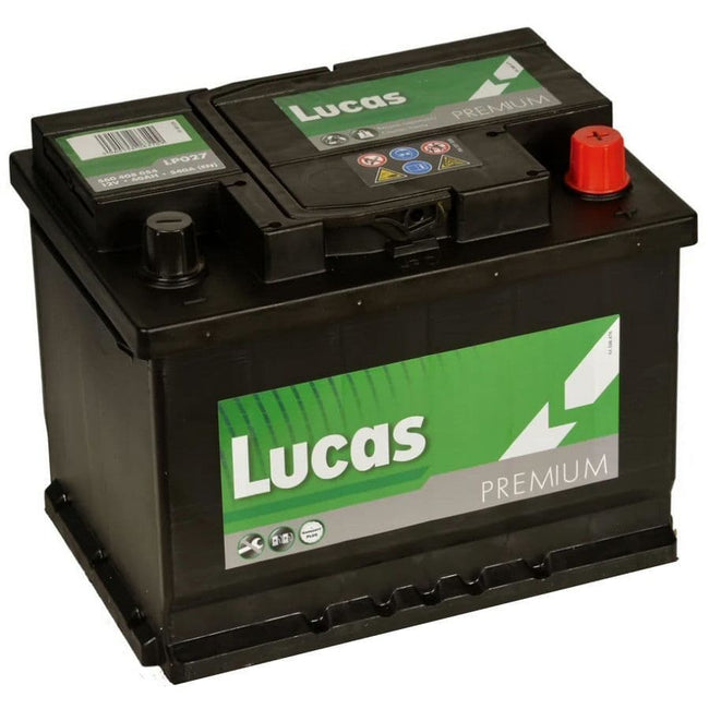 LP027 Lucas Premium Car Battery 12v 60Ah 540A Type 027