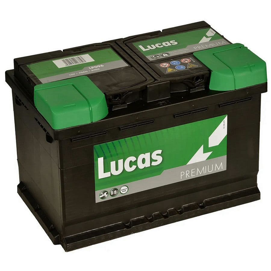 LP096 Lucas Premium Car Battery 12v 75Ah 680A Type 096
