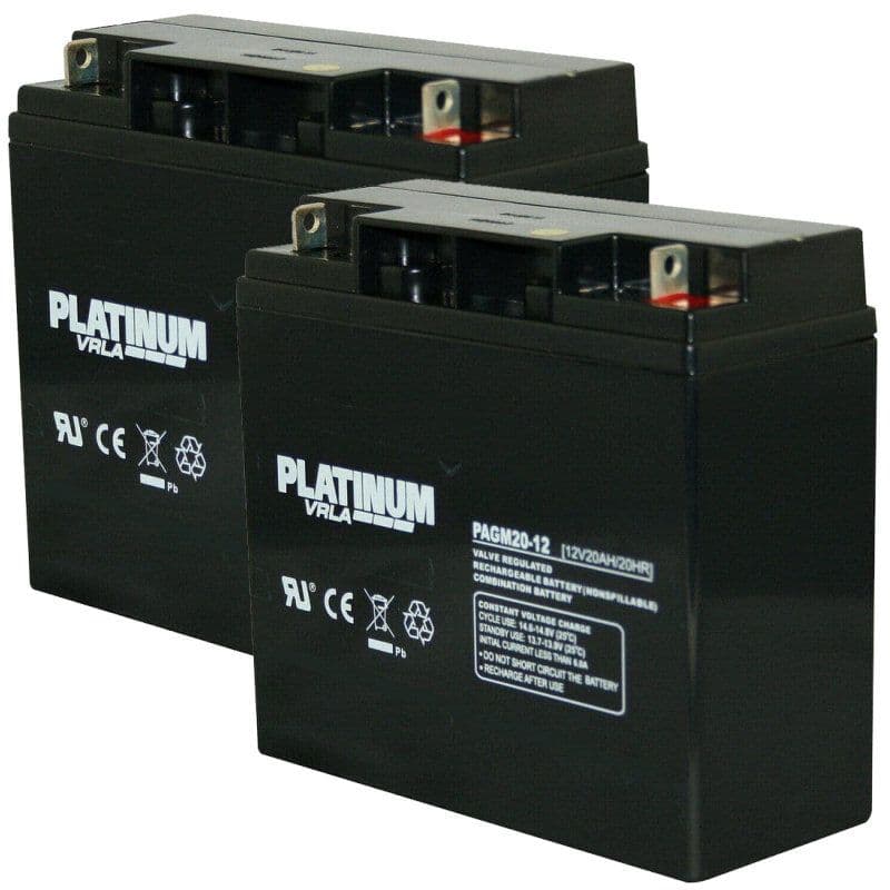 Platinum 12v 20Ah Mobility Scooter Batteries