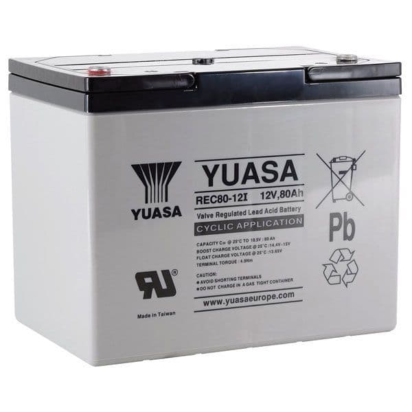 REC80-12 Yuasa Battery