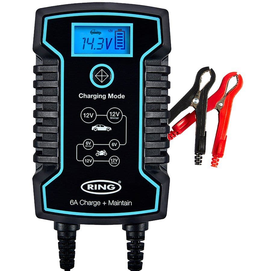 Ring RSC806 6A Smart Charger and Battery Maintainer  12v 6v