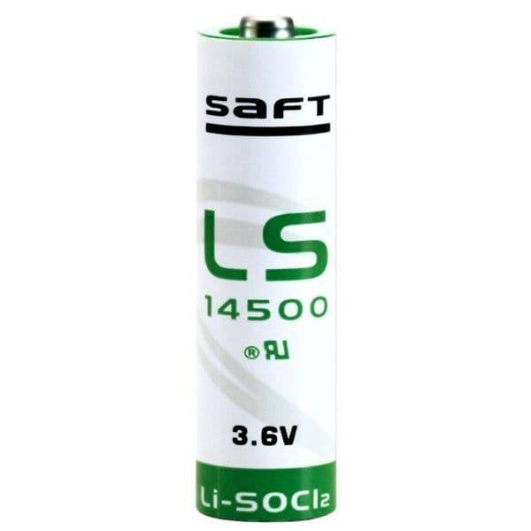 Saft LS14500 Battery 3.6V Lithium LSG14500 Size AA CR14500
