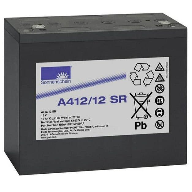Sonnenschein A412-12SR Gel 12v 12Ah Battery NGA4120012HS0RA