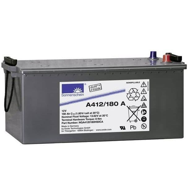 Sonnenschein A412-180A Gel 12v 180Ah Battery NGA4120180HS0CA