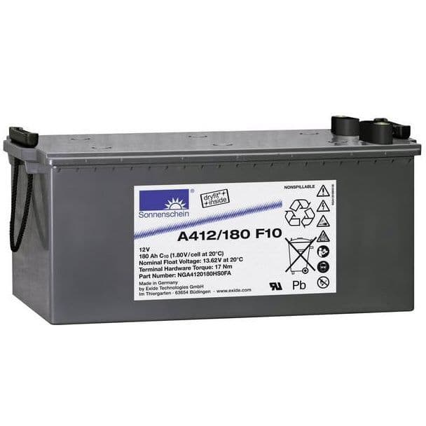 Sonnenschein A412-180F10 Gel 12v 180Ah Battery NGA4120180HS0FA