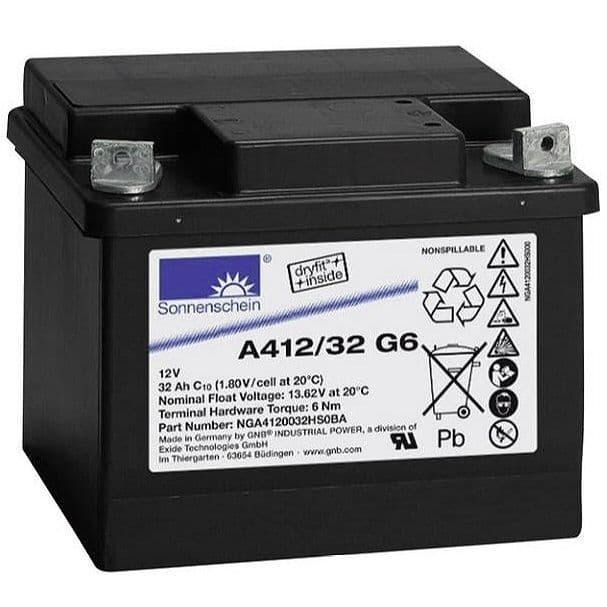 Sonnenschein A412-32G6 Gel 12v 32Ah Battery NGA4120032HS0BA