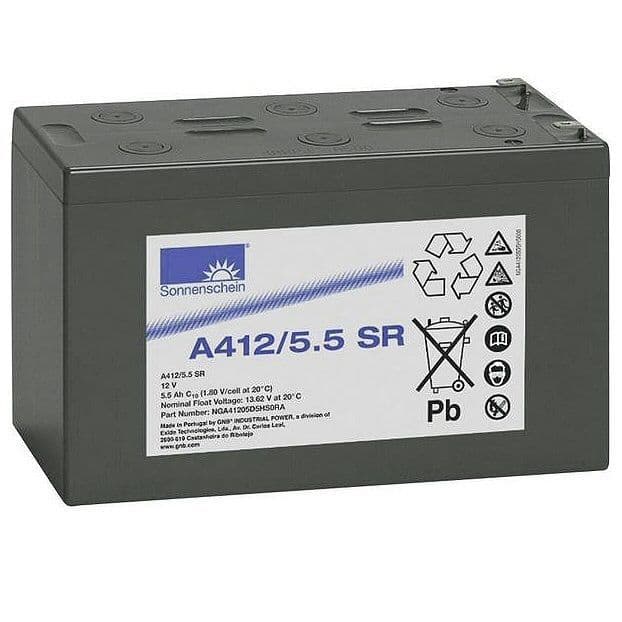 Sonnenschein A412-5.5SR Gel 12v 5.5Ah Battery NGA41205D5HS0RA