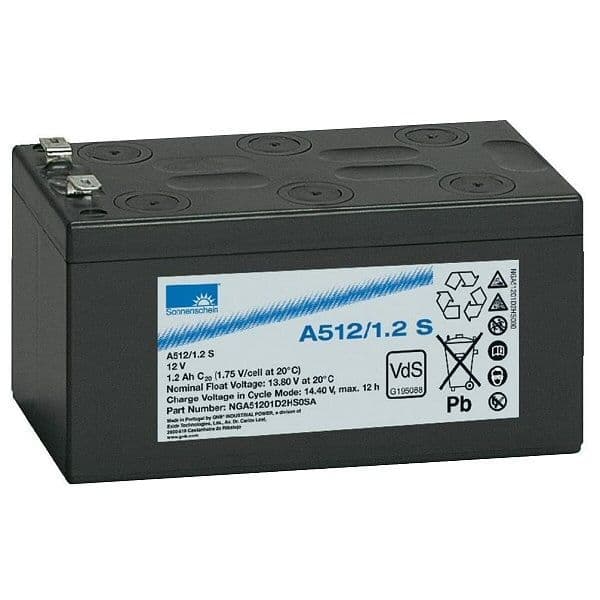 Sonnenschein A512-1.2S NGA51201D2HS0SA Gel 12v 1.2Ah Battery