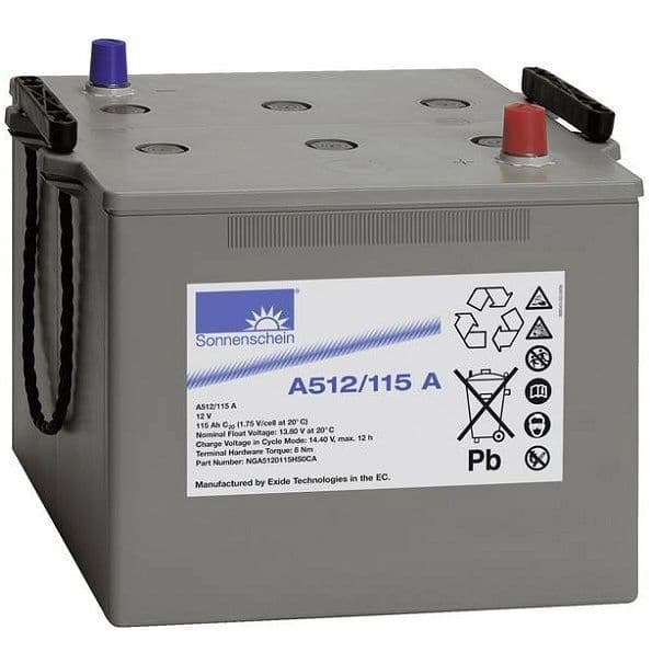 Sonnenschein A512-115A NGA5120115HS0CA Gel 12v 115Ah Battery