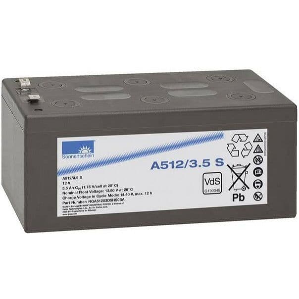 Sonnenschein A512-3.5S NGA51203D5HS0SA Gel 12v 3.5Ah Battery