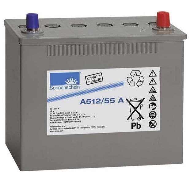 Sonnenschein A512-55A NGA5120055HS0CA Gel 12v 55Ah Battery