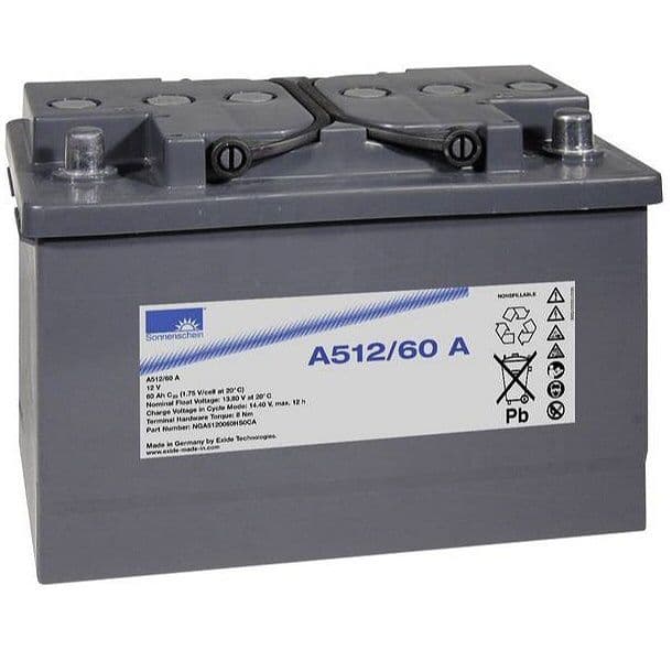 Sonnenschein A512-60A NGA5120060HS0CA Gel 12v 60Ah Battery