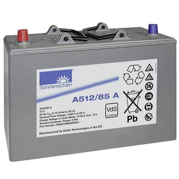 Exide Sonnenschein Solar Bleiakku S12/85A 12,0Volt 85Ah Anschluss A-Pol | 3915