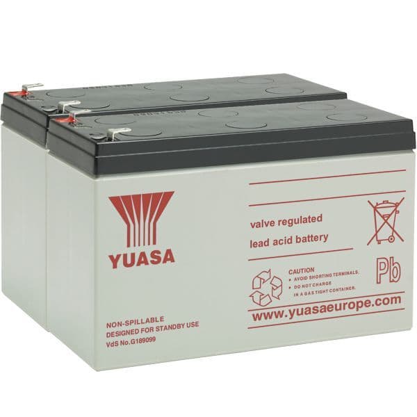 Jeu De Batteries T6 Power Pour Onduleur Trust PW-4105 1000W – 12V, 173 VAh, Remplacement D’origine, Dimensions 151x130x100 Mm - 14