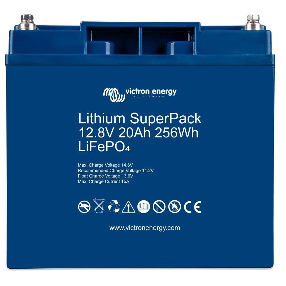 Victron Energy Lithium SuperPack Battery 12.8V 20Ah BAT512020705
