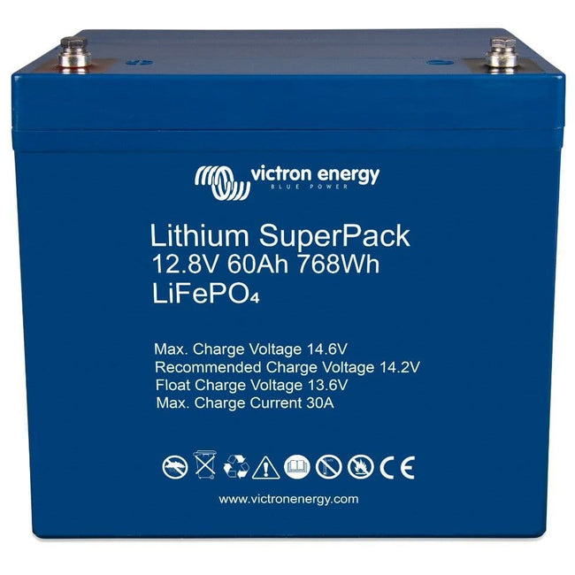 Victron Energy Lithium SuperPack Battery 12.8V 60Ah BAT512060705