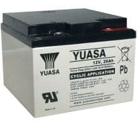 YPC26-12 Yuasa Battery 12V 26Ah Equivalent