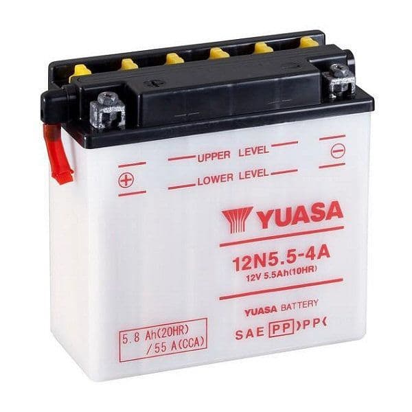 Yuasa 12N5.5-4A Motorcycle Battery