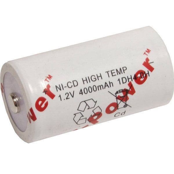 Yuasa 1DH4-0H Ni-Cd Battery 1.2v 4000mAh