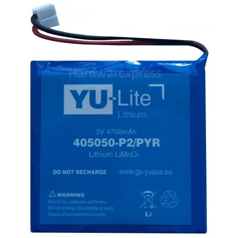 Yuasa 405050-P2-PYR for Pyronix Deltabell - Keypad 3 Volt Lithium Battery